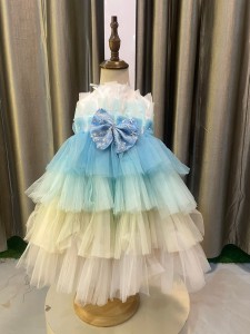 Multi colour Fills baby frock