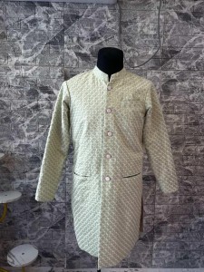 lemon green serwani same thread