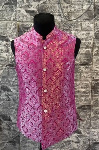 Rose Pink Modicoat with detailing