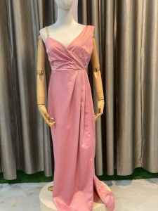 Pinkish peach String Silk Party Wear - PDPiPeStr014